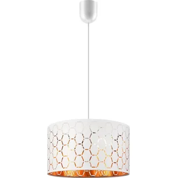 Lustr na lanku ULLE 1xE27/15W/230V bílá