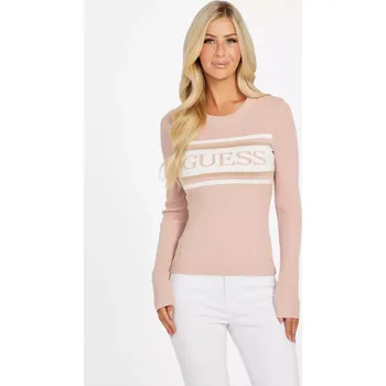 Dámský svetr GUESS dámský svetr Nicholine růžový XS