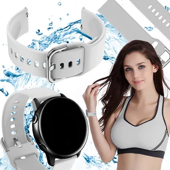 Řemínek na hodinky Řemínek ChronSmarta pro Xiaomi 22mm bílý