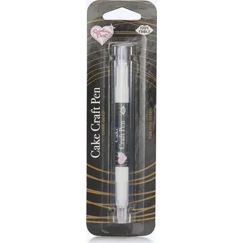 Potravinářské barvivo Rainbow Dust oboustranný jedlý fix červený Cake Craft Pen – vegan