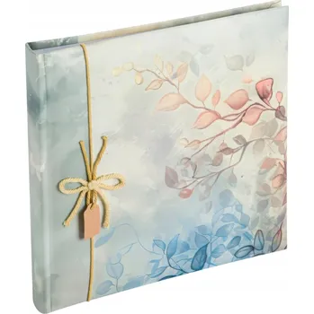 Fotoalbum Tradiční fotoalbum 40 stran Flora rodinné pevné jako dárek pastelové barvy