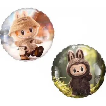 Balónek Fóliový balónek Labubu oboustranný 45 cm