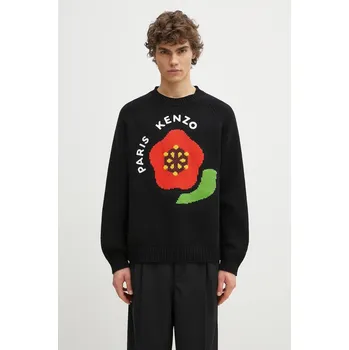 Dámský svetr Vlněný svetr Kenzo Pop, L, černá, 99X