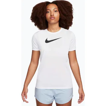 Dámské tréninkové tričko Nike Dri-Fit white/black