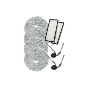 Sada příslušenství pro robotický vysavač Mopy, HEPA filtry k vysavači XIAOMI Roborock Saros Z70 Silver sada a kartáčky 8ks