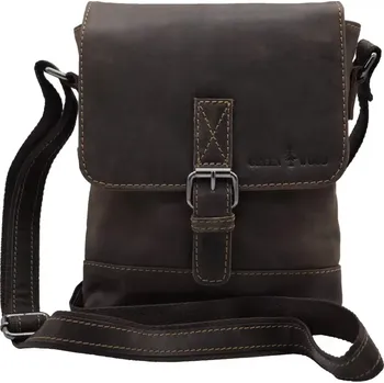 Greenwood Pánská kožená taška přes rameno Gordon hnědá