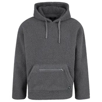 Dámská mikina Mikina s kapucí z RED by EMP - Mikina s flísovou podšívkou - Muži - šedá