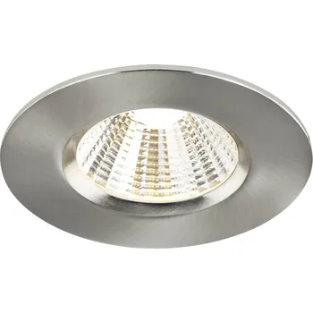 Bodové svítidlo Stmívatelné naklápěcí LED bodovka NORDLUX Fremont 2700 K IP65 1 ks/3 ks Varianta: Ø 85 x 54 mm, LED, 2700 K, IP65, kartáčovaná ocel