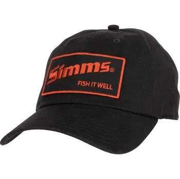 Rybářské oblečení Simms Kšiltovka Fish It Well Cap Black