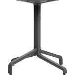 Nardi Antracitově šedá hliníková stolová podnož Frasca Maxi 72 cm