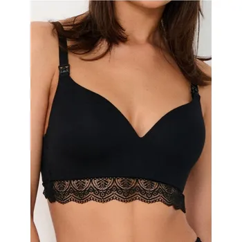 Těhotenská móda Sinsay - Kojicí podprsenka - černá - 190FX-99X - 190FX-99X-75C