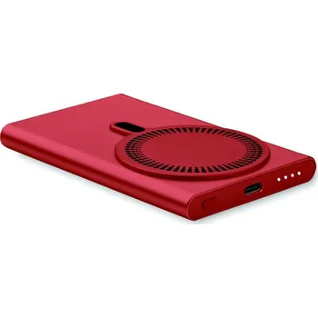 Powerbanka Powerbanka s bezdrátovou nabíjeMO2442 Pawtt - Vínová