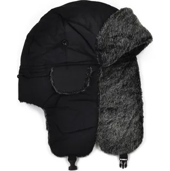 Čepice Szaleo zimní čepice ušanka černá, univerzální velikost