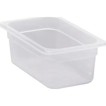 TOMGAST Gastronádoba polypropylenová CAMBRO GN 1/4 265x162 mm, hloubka: 100 mm
