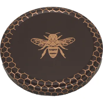 Víčko na zavařovací sklenici Víčko na med KRÁLOVNA VČELA TO 82 RTS (paster do 105°C) Počet kusů v balení: 750