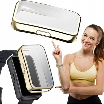 Pouzdro na mobilní telefon POUZDRO 2v1 pro Huawei Band 9, pouzdro na hodinky, krytka pouzdra