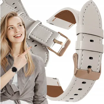 Pouzdro na mobilní telefon Řemínek ChronSmarta pro Samsung 20mm bílý