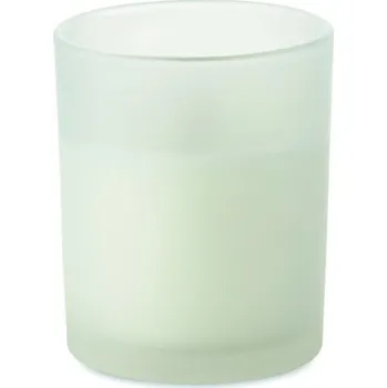 Svíčka Svíčka z rostlinného vosku 80g Kivas Wood - Bílá