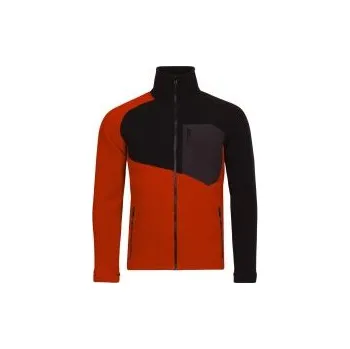 Pánská softshellová bunda High Point INTERIOR 5.0 JACKET brick/brack XXL; Černá fleece bunda + DÁREK DLE VÝBĚRU!