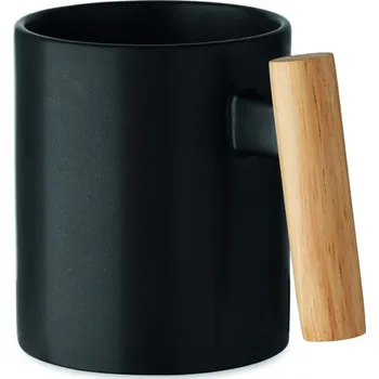 Keramický hrnek 320 ml Crenate - Černá