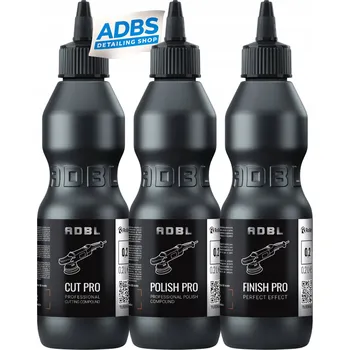 ADBL Cut Pro 0,2L + Polish Pro 0,2L + Finish Pro 0,2L