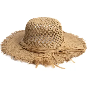 Klobouk Dětský klobouk Folgosa - tmavě béžový