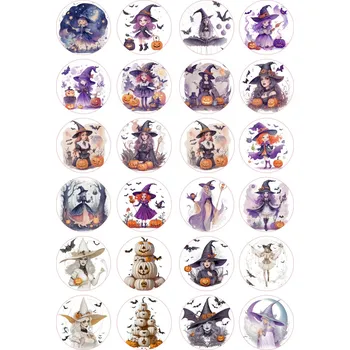 Jedlá dekorace na dort HALLOWEEN-18 Materiál: Jedlý papír