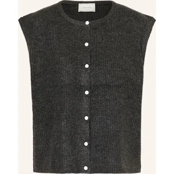 Dámská vesta Neo Noir Dámská Pletená Vesta Everest, tmavě šedá, 40