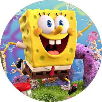 Jedlá dekorace na dort SPONGEBOB-06 Materiál: Jedlý papír