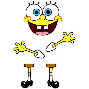 Jedlá dekorace na dort SPONGEBOB-32 Materiál: Jedlý papír