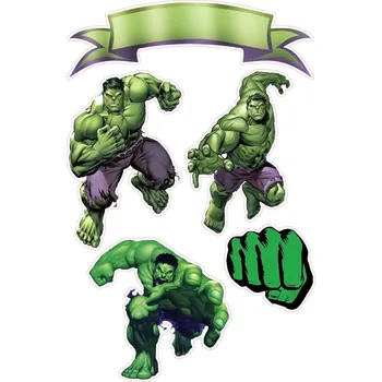 Jedlá dekorace na dort AVENGERS-36 Materiál: Jedlý papír