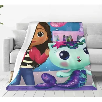 Dětská deka Měkoučká zimní teplá deka pro děti i cestování | přikrývka, deka - 3 , 76x102cm