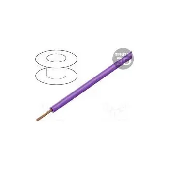 elektrický kabel Vodič FlexiVolt-2V,Flexivolt® lanko Cu 2,5mm2 fialová PVC