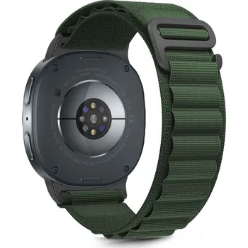 Řemínek na hodinky ŘEMÍNEK TECH-PROTECT NYLON PRO SAMSUNG GALAXY WATCH 8 / CLASSIC (40 / 44 / 46 MM) ARMY GREEN