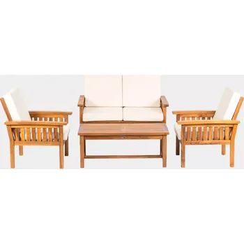 Zahradní sestava Zahradní teaková lavice ROSALINE I