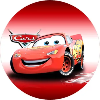 Jedlá dekorace na dort AUTA-02 Materiál: Jedlý papír