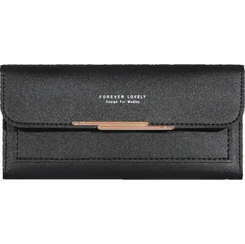 Peněženka Stylová mini peněženka se zipem a přihrádkami | dámská peněženka, mini peněženka - Černý