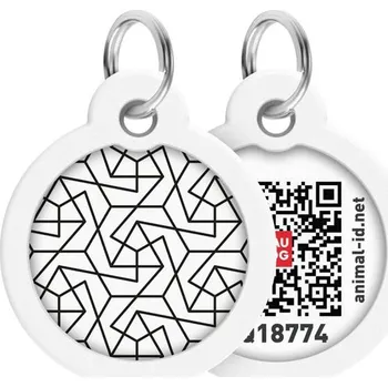 psí známka Známka QR WAUDOG 30 mm (Geometry)