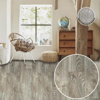 pvc podlaha PVC podlaha Breno BLACKTEX White Oak 997D /filc Označení šíře role: 4 m