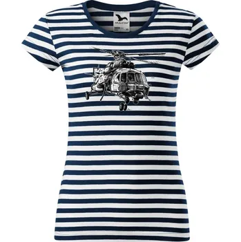 Pánské tričko Tričko - Mi 17 Barva: Pruhy, Velikost: S, Střih: Dámské