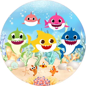 Jedlá dekorace na dort BABY SHARK-04 Materiál: Jedlý papír