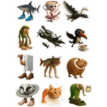 Jedlá dekorace na dort BRAIN ROT-01 Materiál: Jedlý papír