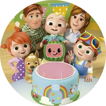 Jedlá dekorace na dort COCOMELON-05 Materiál: Jedlý papír