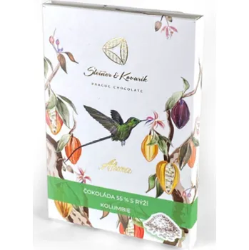 Čokoláda Steiner&Kovařík Aluna - čokoláda 55% s rýží, 70g