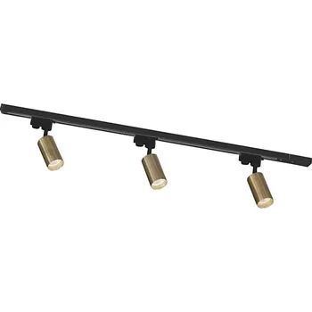 Bodové svítidlo Zuma Line 3552 - Bodové svítidlo v liš. systému TUBE 3xGU10/35W/230V černá/zlatá