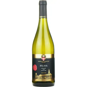 Víno Pálava 2023, pozdní sběr, polosuché (Mešní víno, AZVK)