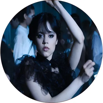 Jedlá dekorace na dort WEDNESDAY-30 Materiál: Jedlý papír