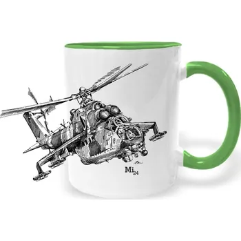 Hrnek - Mi-24 Barva: Zelená