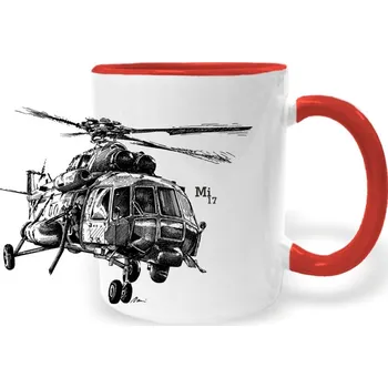 Hrnek - Mi 17 Barva: Červená