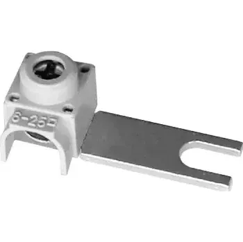 svorka Noark 103838 ITAL F 63A G Izolovaná svorka s příčnou prodlouženou vidličkou 63A, šedá (ITAL F 63A G)